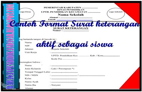 Membeli sebuah rumah pastinya menjadi kebutuhan bahkan impian bagi setiap. Download Contoh format Surat Keterangan siswa masih aktif ...