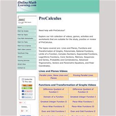 Calculus worksheets for practice and study. Gd Math Blog Sites :) | Pearltrees