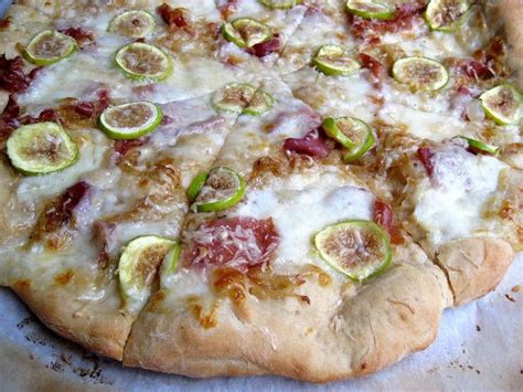 Fig And Prosciutto Pizza With Caramelized Onions A Hint Of Honey