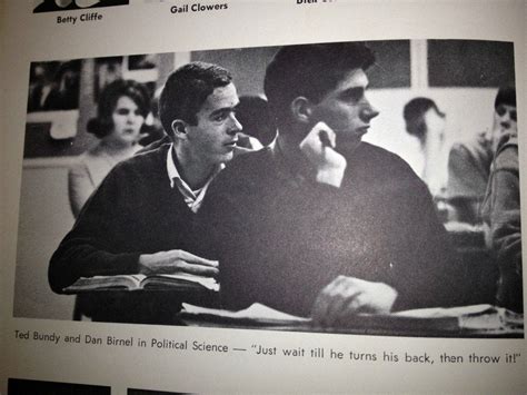 Ted Bundy Pictured In The Wilson High School Nova