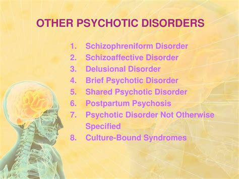 Ppt Other Psychotic Disorders Apart From Schizophrenia Powerpoint