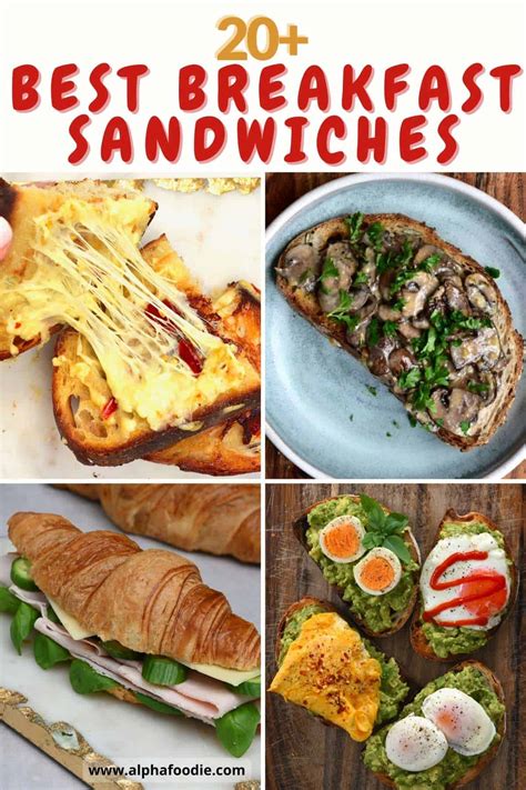 20+ Best Breakfast Sandwiches - Alphafoodie