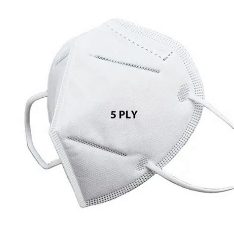 White 5ply Kn95 Surgical Face Masks For Pharma Industry At Rs 123 In