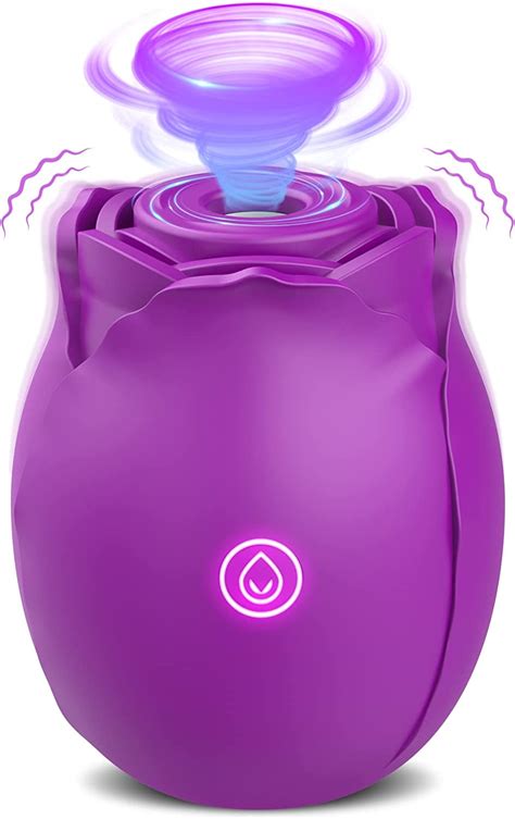 Rose Sex Stimulator Sucking Vibrator For Women Clitoral Pleasure Air Pulse Rose
