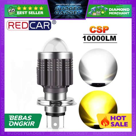 Jual REDCAR Lampu Motor LED Headlight 10000LM H4 CSP 1 PCS P15