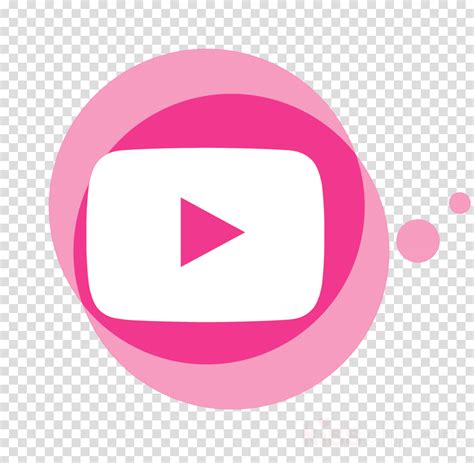 Pink Youtube Logo Png Youtube Logo Icon Clipart Logo Circle Pink M