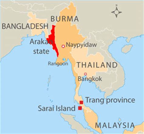 I would recommend bringing some pristine usd and using that until you find an atm (or keep it for emergencies) and then withdraw money. Thailand Likely to Repatriate Rohingya
