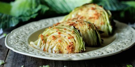 Simply use fresh green cabbage, garlic, lemon and butter. Roasted Cabbage Wedges with Lemon Garlic Butter | Recipe ...