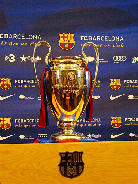 Uefa champions league anthem (1 hour version). FC Barcelona, Champions League Trophy | Explore BuzzTrips ...