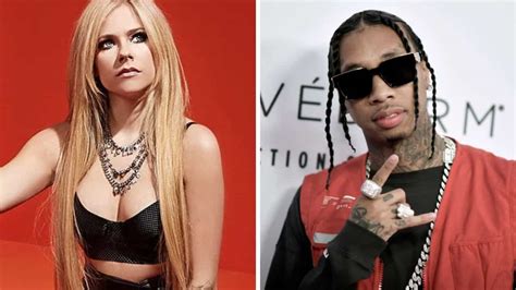 Avril Lavigne Spotted Kissing Tyga At Paris Fashion Week Days After Confirming Break Up With Mod
