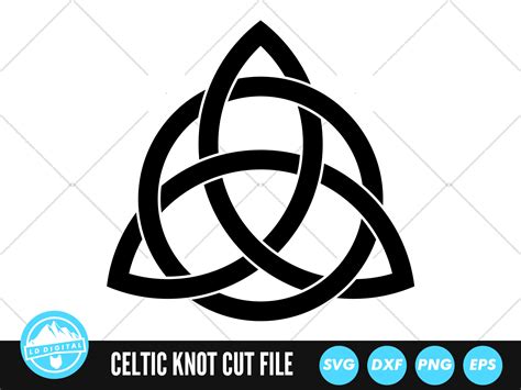 Celtic Knot Svg Files Triquetra Cut Files Celtic Knot Etsy Uk