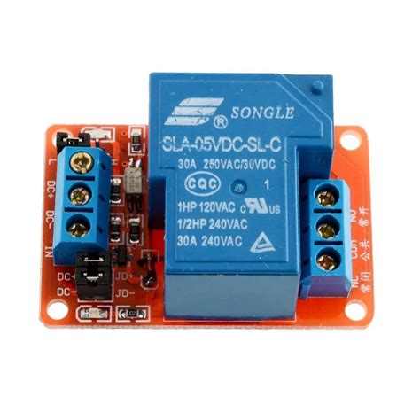 5v 30a High Power 1 Channel Relay Module With Optocoupler Hl Level