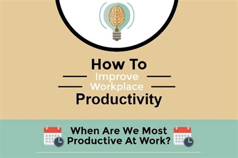 Infographic How To Improve Productivity