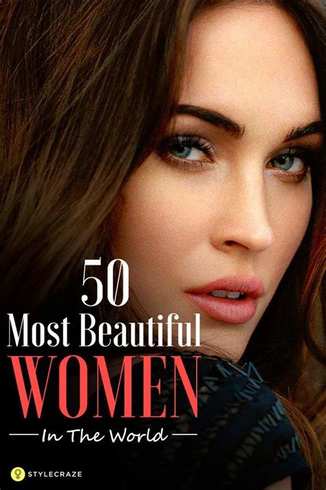 My Top 50 Most Beautiful Women List Gambaran