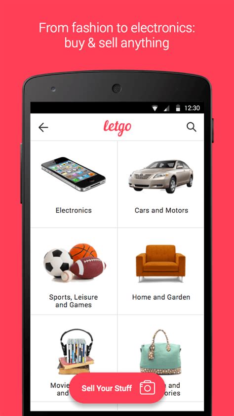 Its free to place advertisements and they last about two months. Letgo Buy & Sell Used Stuff Android App Review