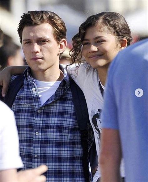 Tom holland and zendaya were seen kissing in los angeles, potentially confirming a relationship. 25 Awesome Tom Holland And Zendaya Behind-The-Scene Pictures