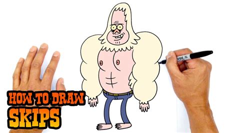 Even as a fan of the show i cant stand this movie i mean it had one or 2 good jokes but thats it. How to Draw Skips | Regular Show - YouTube