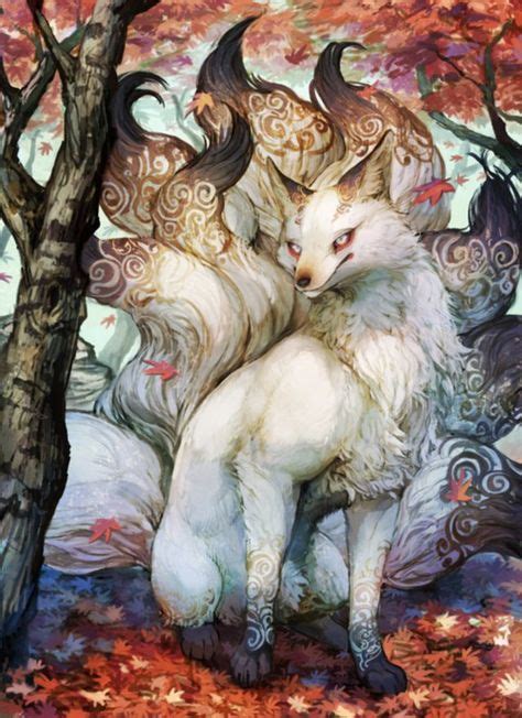 Nine Tails Fox Mythical Creatures
