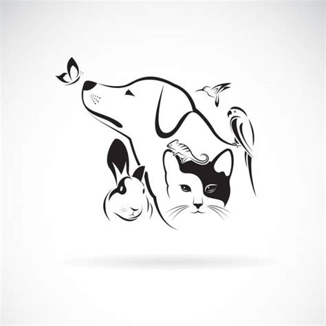 Dog And Cat Logo Illustrations Royalty Free Vector Graphics And Clip Art