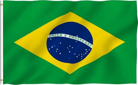 Anley Fly Breeze 3x5 Foot Brazil Flag Vivid Color And Uv Fade