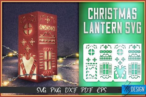 Free Svgs Download Christmas Lantern Svg 3d Lantern Svg Paper