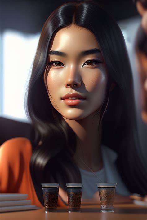 Lexica - Photo of a tall young 16 years old beautiful cute girl sitting