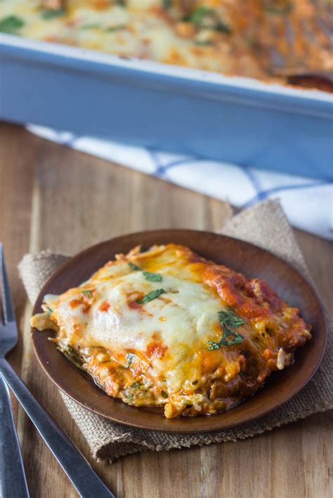 Maybe you would like to learn more about one of these? Creamy Chicken & Cream Cheese Lasagna | Gimme Delicious