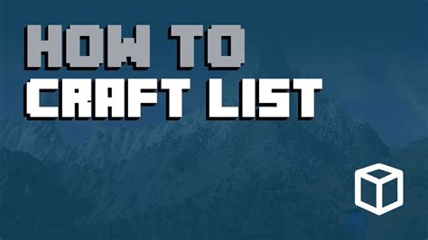 How To Use Craft List To Advertise Your Minecraft Server - YouTube