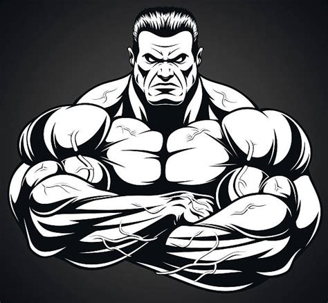 Muscle Man Illustrations Royalty Free Vector Graphics And Clip Art Istock