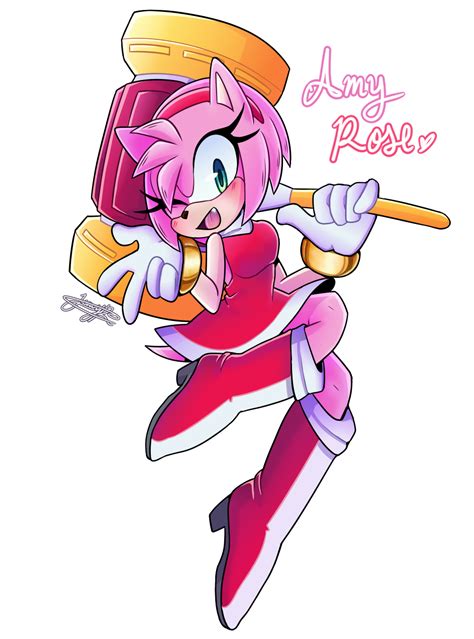 amy rose sonic the hedgehog know your meme