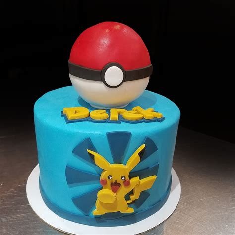 Pokémon Pokeball Pikachu Birthday Cake Cake Birthday Cake Birthday