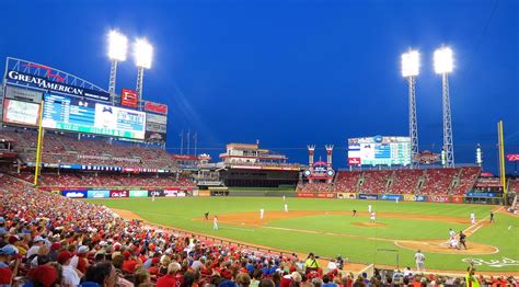 Cincinnati Reds Ballpark Seating Chart Bios Pics