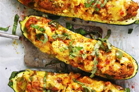 Recette courgette farcie à la chaire à saucisse ou au thon Quelles