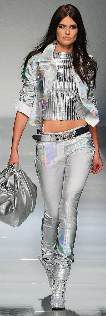 All In Silver Fashion Outfits Futuristic Fashion