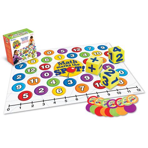 Buy Learning Resources Math Marks The Spot Floor Game Homeschool
