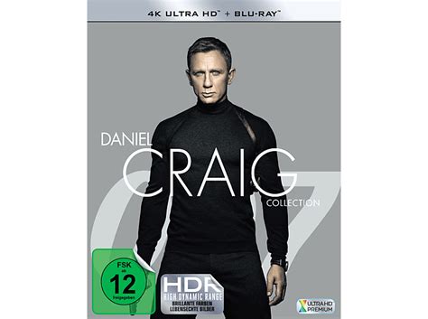 James Bond Daniel Craig Collection 4 Uhd And 4 Bd 4k Ultra Hd Blu Ray