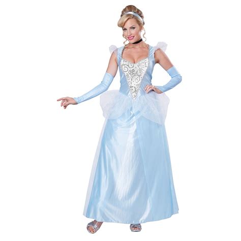 Womens Classic Cinderella Costume Size Small Walmart Com