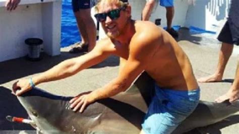 Australian Crowd Pleaser Nicknamed The Shark Rider” In Hospital After
