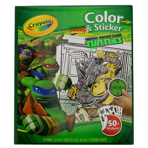 Nickelodeon Teenage Mutant Ninja Turtles Coloring Pages