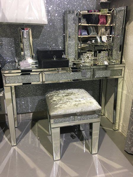 With stylish new bedroom furniture, you can transform your bedroom into your very own oasis of peace and relaxation. Beautiful crystal crackle mirror stool with crushed velvet ...