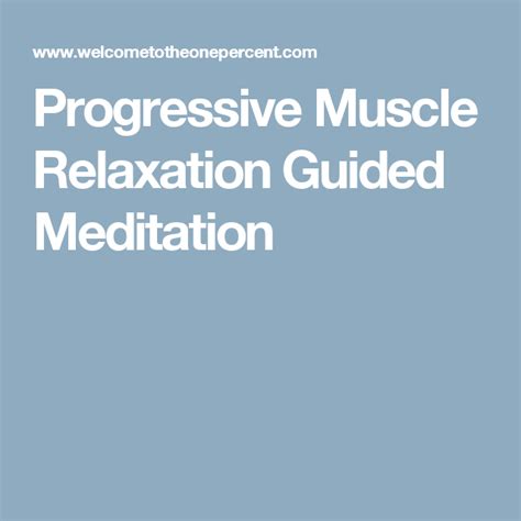 Progressive Muscle Relaxation Guided Meditation Reiki Meditation
