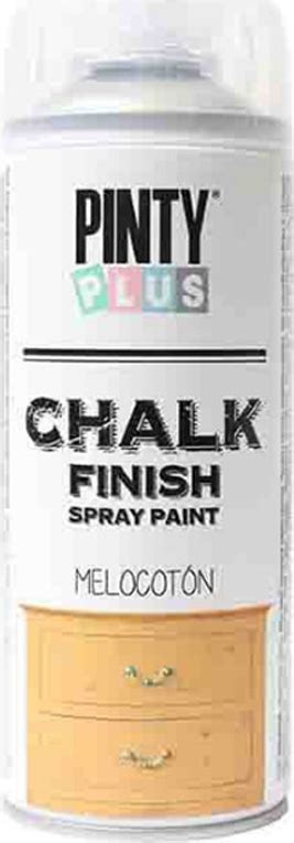 Pinty Plus Chalk Finish Spray Paint Yellow Peach 400ml Skroutzgr