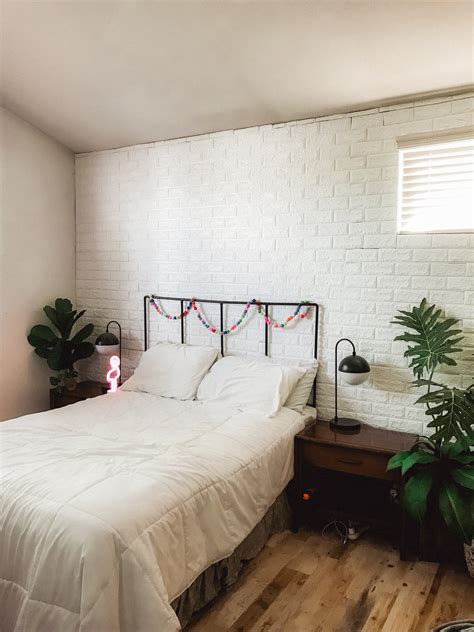Temporary Brick Wall Or Wallpaper For Renters — Really Pretty Good