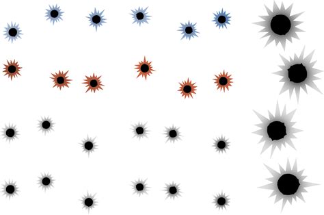 Bullet Holes Background Isolated Png Png Mart