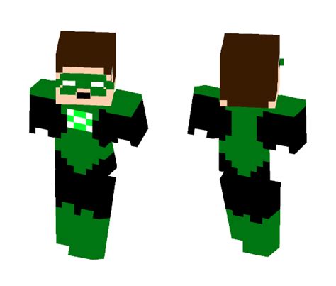 Download Green Lantern Justice League Minecraft Skin For Free