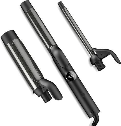 Tymo Interchangeable Curling Iron Set Instant Heat Up Curling Wand