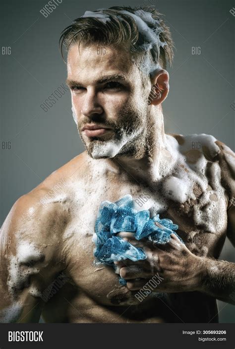 Shower Man Handsome Image Photo Free Trial Bigstock