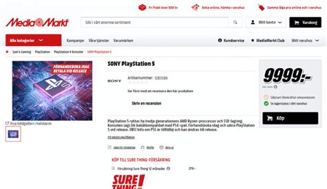 Announced in 2019 as the successor to the playstation 4, the ps5 was released on november 12. Sony PlayStation 5 surge em pré-venda em loja online por 945