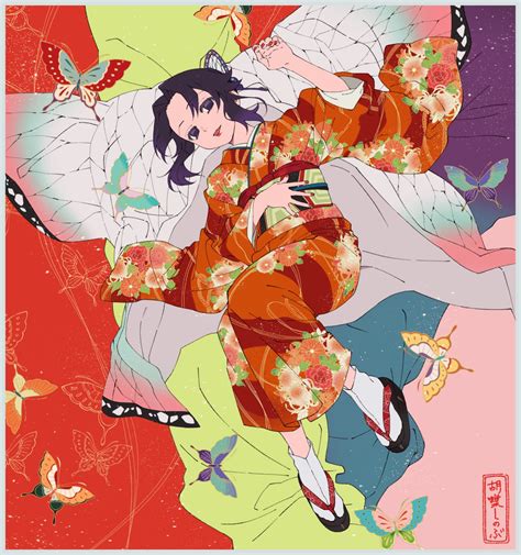 Shinobu In Kimono Kimetsu No Yaiba Animegirlsinkimonos