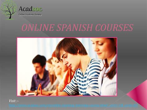 Online Spanish Courses By Online English Tutoring Issuu